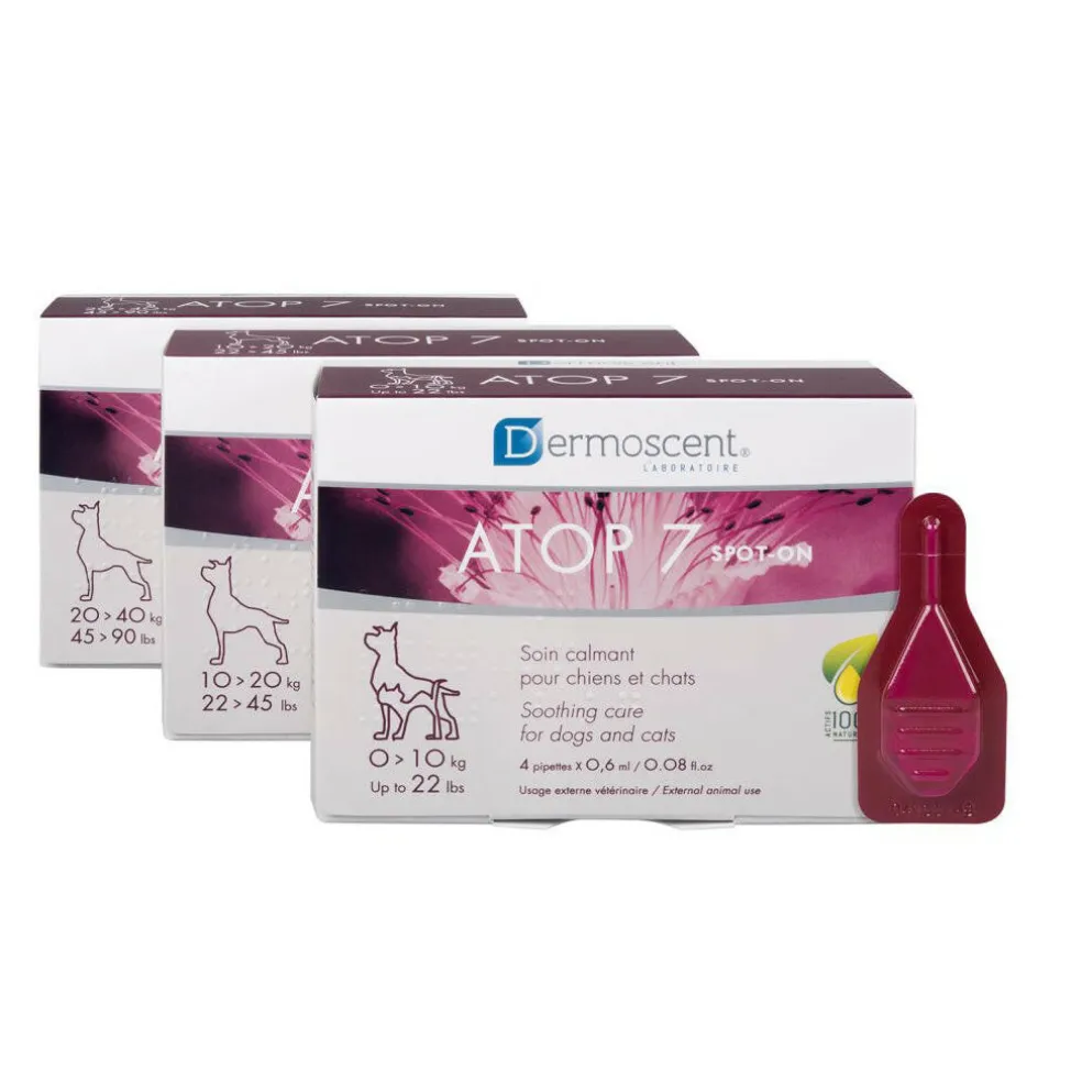 Dermoscent Atop-7 SpotOn for Dogs 45-90lbs (4 count)