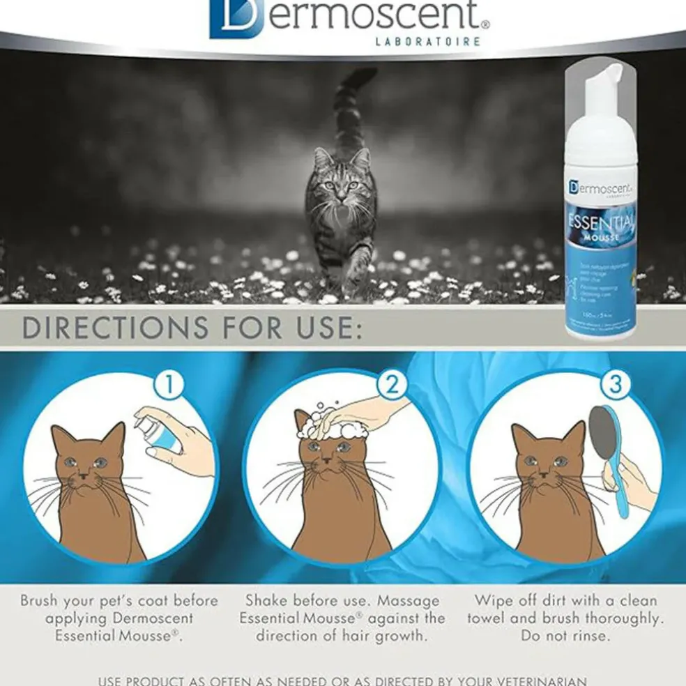 Dermoscent Essentials Mousse for Cats (150 ml)