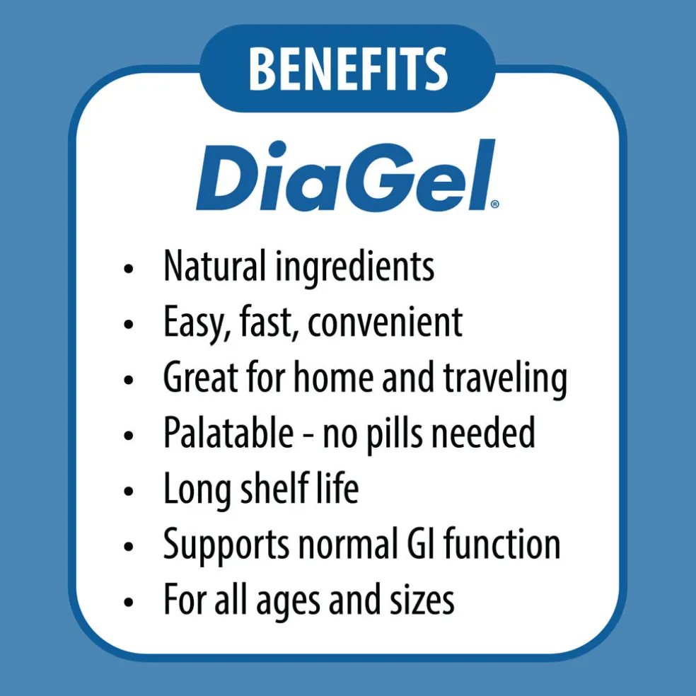 DiaGel Anti-Diarrheal Gel for Large Dogs (5 ml)