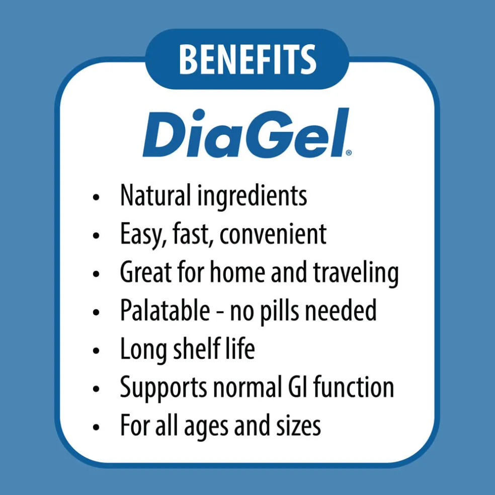 DiaGel Anti-Diarrheal Gel for Medium Dogs (3 ml)