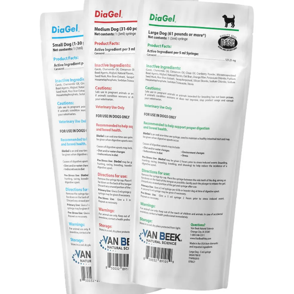 DiaGel Anti-Diarrheal Gel for Small Dogs (1 ml)