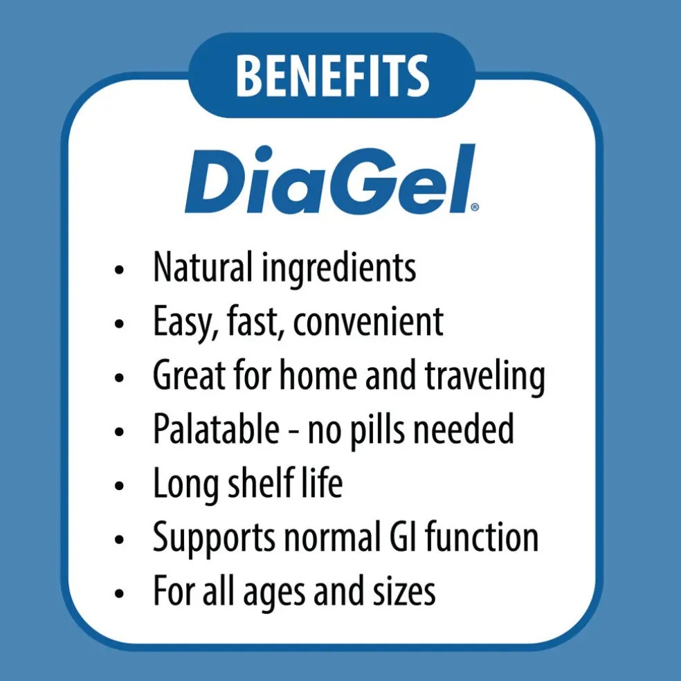 DiaGel Anti-Diarrheal Gel for Small Dogs (1 ml)