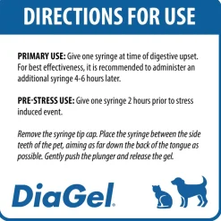 DiaGel Anti-Diarrheal Gel for Small Dogs (1 ml)