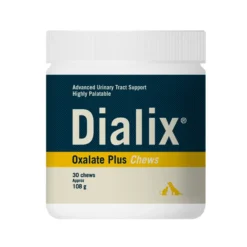 Dialix Oxalate Plus Advanced Urinary Tract Support Chews for Dogs & Cats (30 chews)