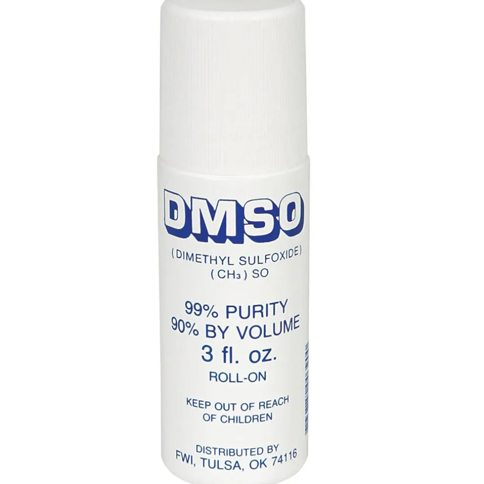 DMSO Dimethyl Sulfoxide Roll-On 99% Pure Gel Formula, 3-oz