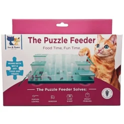 Doc & Phoebe Puzzle Feeder Food and Treat Dispenser For Cats