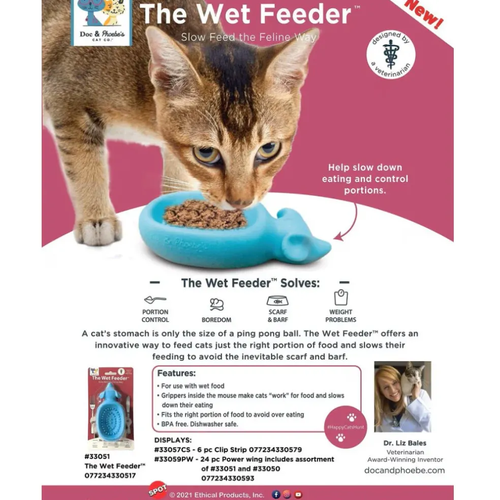 Doc & Phoebe The Wet Feeder for Cats