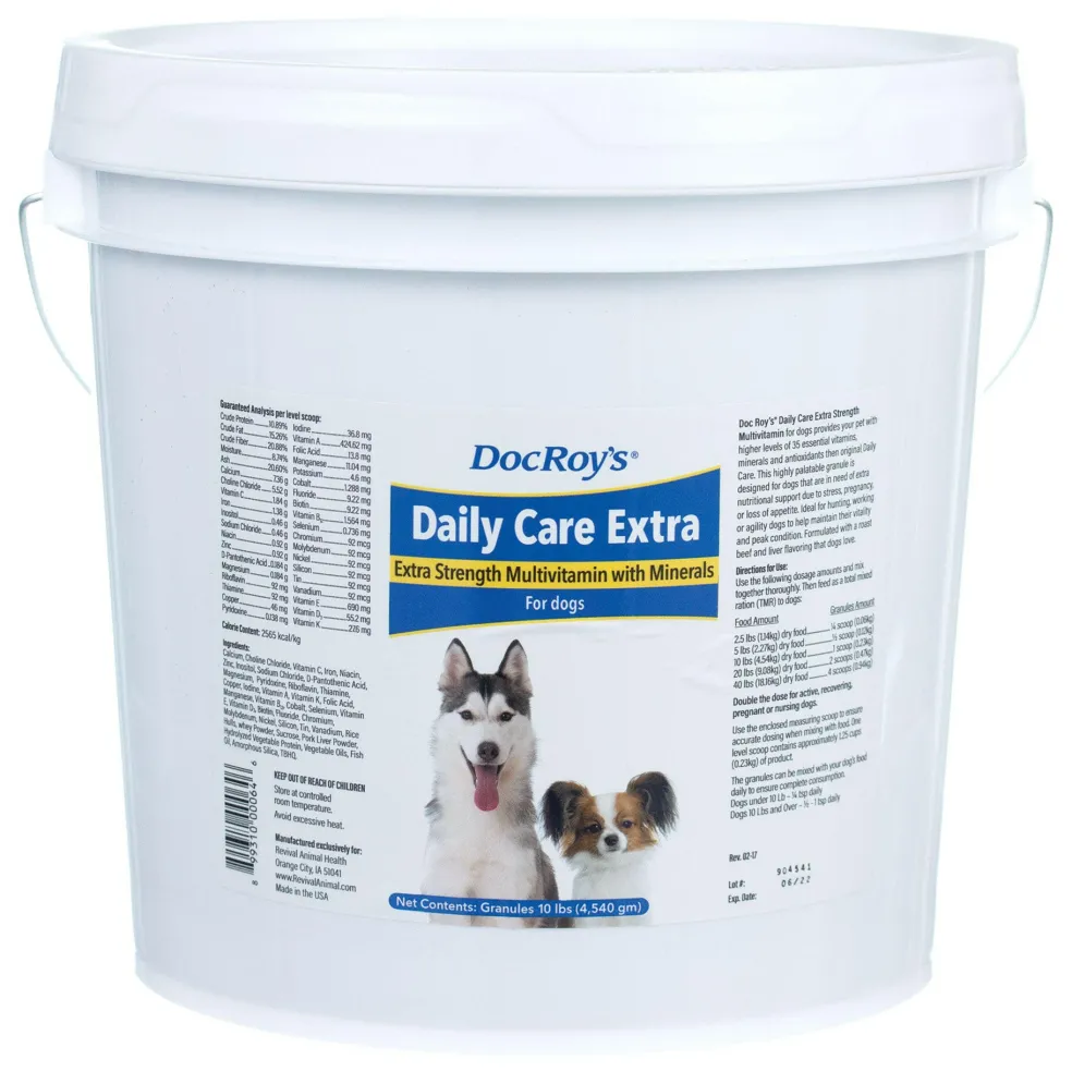 Doc Roy's Daily Care Extra Granules for Dogs