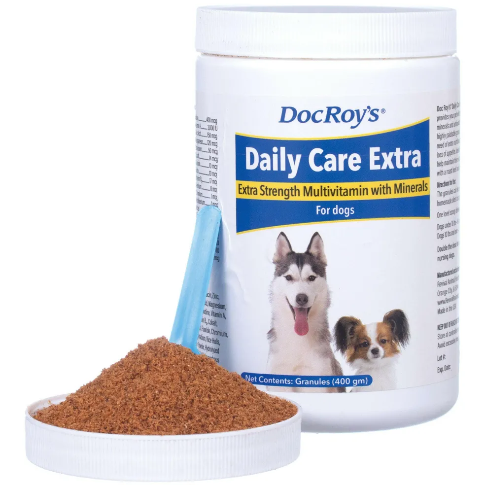 Doc Roy's Daily Care Extra Granules for Dogs