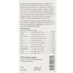 Doc Roy's Forti Cal Liquid, Vanilla Flavour, Gallon