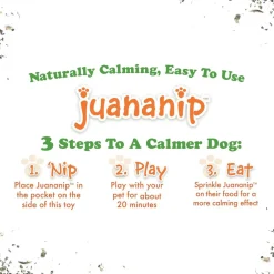 Doggijuana Tuffer Chewer Refillable Juananip Grilled Cheese Tough Squeaky Dog Plush Toy, 1 count