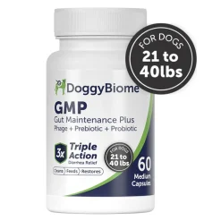 Doggy Biome GMP Gut Maintenance Plus for Dogs, 60-count