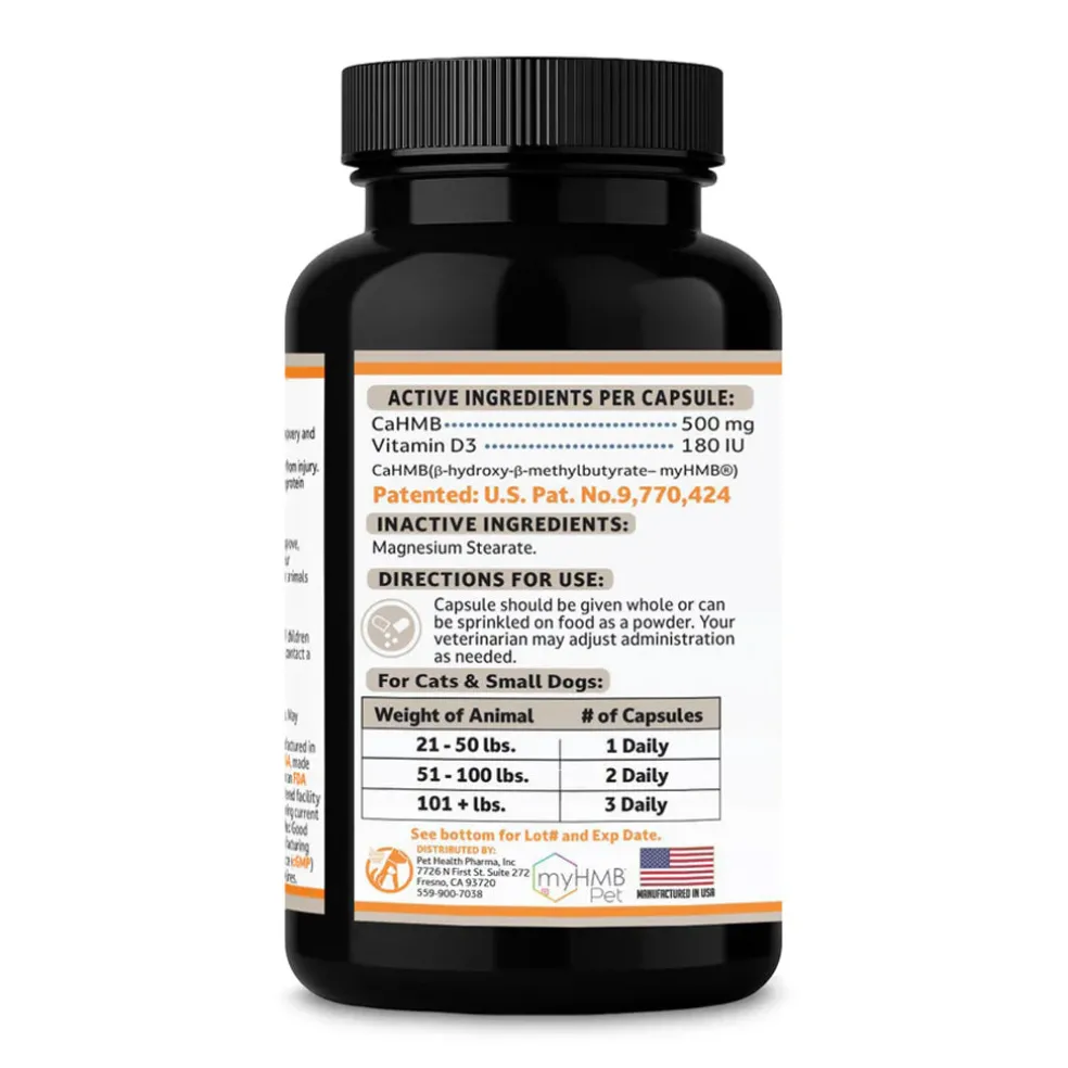 Doggy Naturals MuscleX Advance Muscle Development for Dogs & Cats, 90 capsules