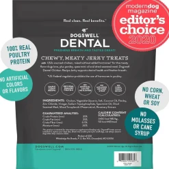 Dogswell Dental Chicken Recipe Jerky Treats For Dogs