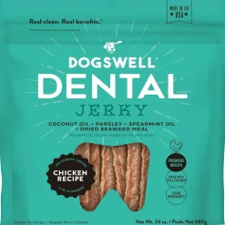 Dogswell Dental Chicken Recipe Jerky Treats For Dogs