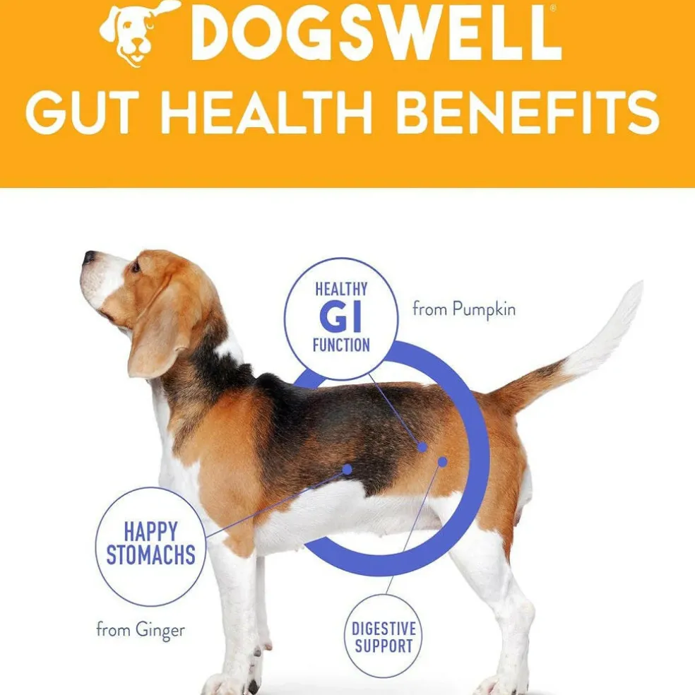 Dogswell Gut Health Chicken Slices Treats for Dogs 8 oz