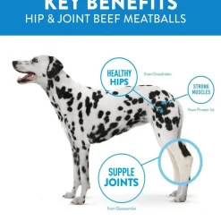Dogswell Hip & Joint Beef Recipe Meatballs Treats for Dogs 14 oz
