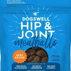 Dogswell Hip & Joint Beef Recipe Meatballs Treats for Dogs 14 oz
