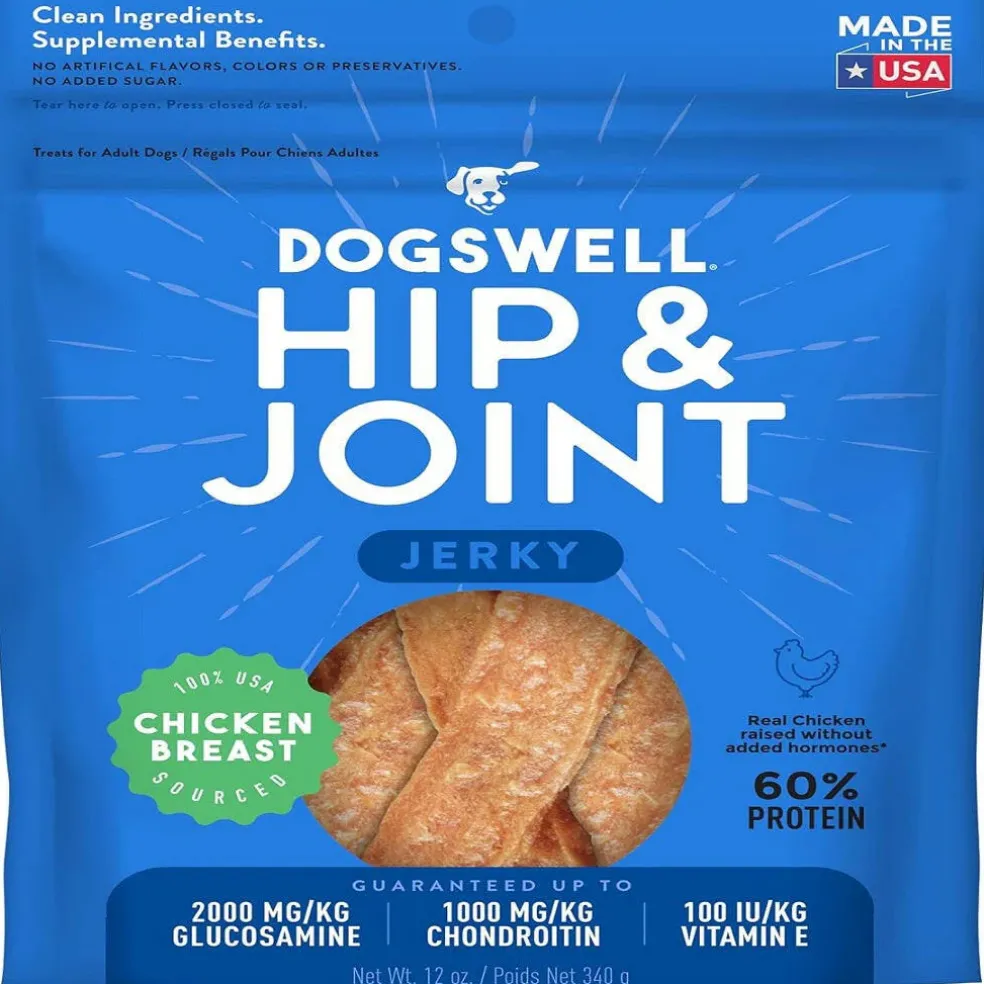 Dogswell Hip & Joint Grain Free Chicken Jerky