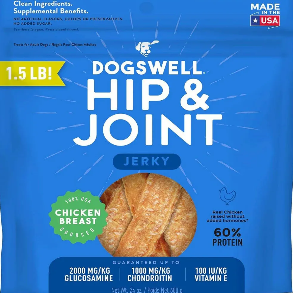 Dogswell Hip & Joint Grain Free Chicken Jerky