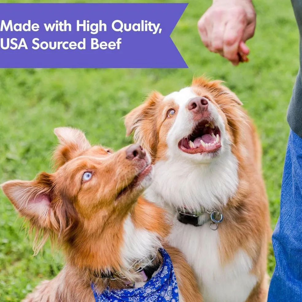 Dogswell Jerky Hip & Joint Beef Recipe Grain-Free Treats for Dogs 10 oz