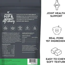 Dogswell Soft & Chewy Hip & Joint Bacon Flavored Treats for Dogs 14 oz