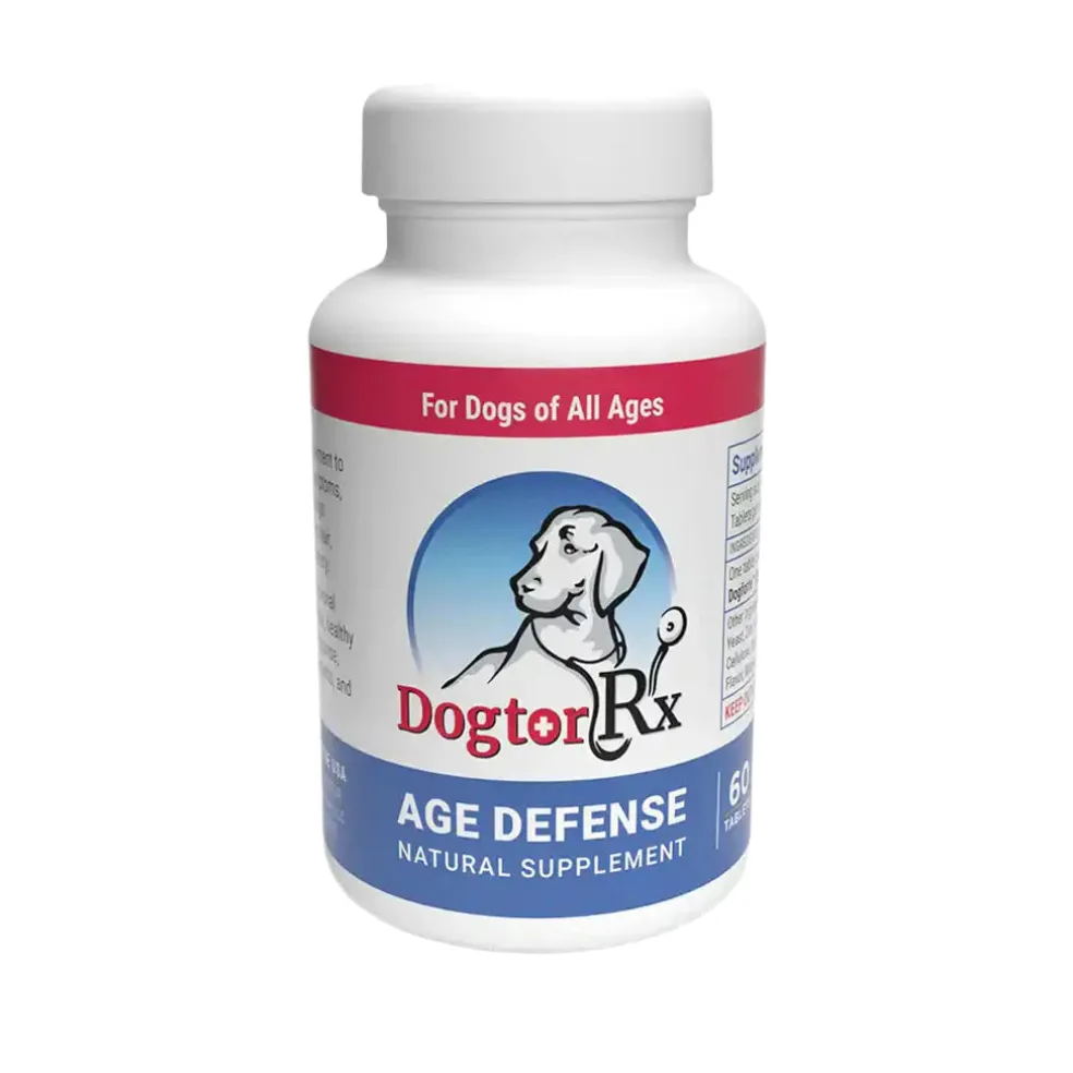DogtorRx Age Defense Natural Supplement for Dogs of All Ages, 60 tablets
