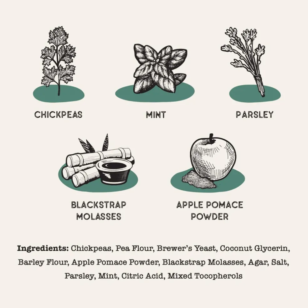 Dog Treat Naturals Dental Sticks Chickpea & Mint Dog Treats (20 count)