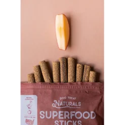 Dog Treat Naturals Superfood Sticks Duck & Apple Dog Treats (10 oz)
