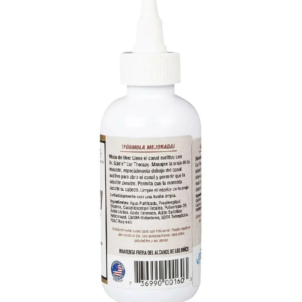 Dr Gold's Ear Therapy for Cats & Dogs (4 oz)