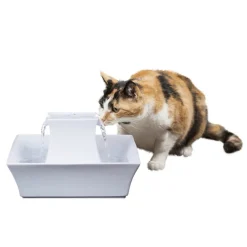 Drinkwell Pagoda Ceramic Pet Water Fountain