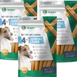 Dr. Marty Better Life Chews 4 in 1 Dental Care Sticks for Small Dogs, 5-23 lbs