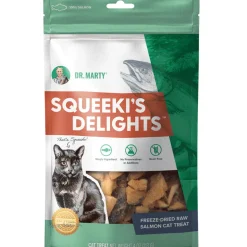 Dr. Marty Freeze Dried Raw Cat Treat Bundle - Chicken Liver, Chicken Breast and Salmon