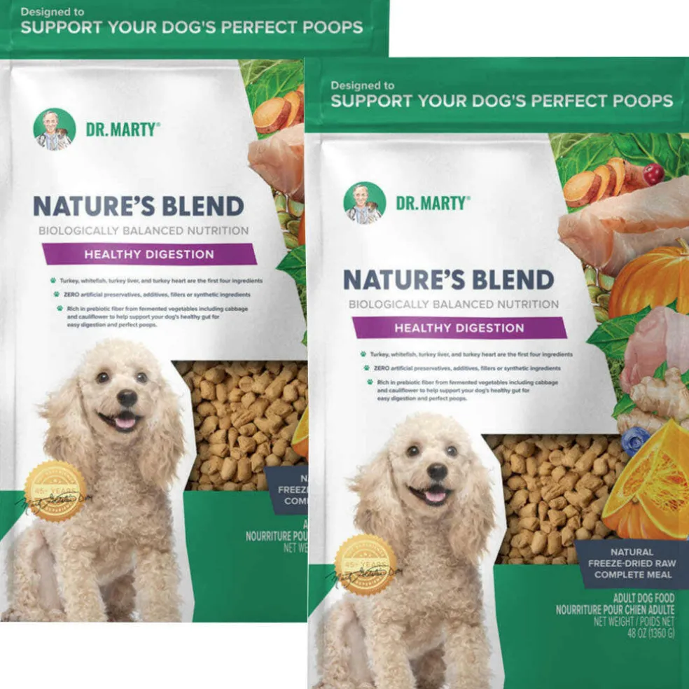 Dr. Marty Nature's Blend Healthy Digestion Freeze Dried Dog Food
