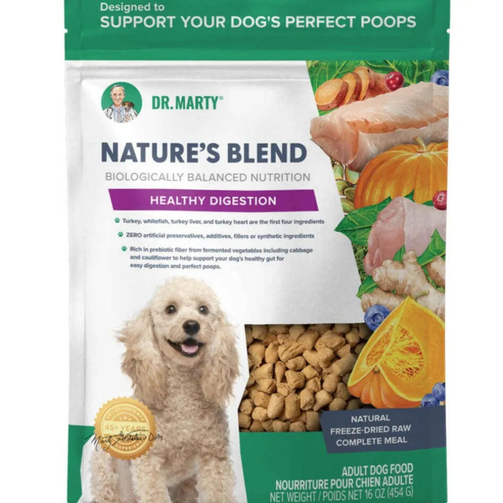 Dr. Marty Nature's Blend Healthy Digestion Freeze Dried Dog Food
