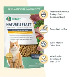 Dr. Marty Nature's Feast Cat Food Variety Flavor Pack - Poultry, Fish, & Beef