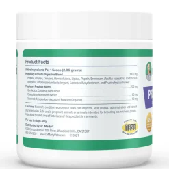 Dr. Marty ProPower Plus Canine Digestive Support Powder for Dogs, 2.2 oz