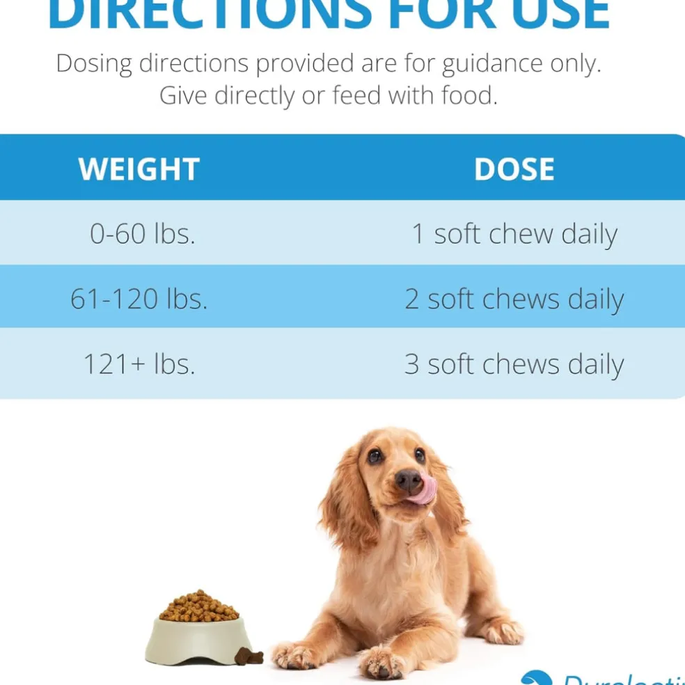 Duralactin Canine Soft Chews for Dogs