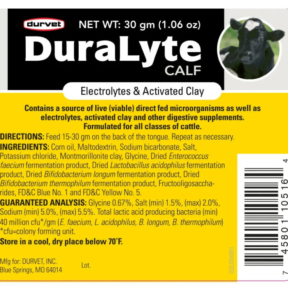 Durvet DuraLyte Recover Calf Paste (30 g)