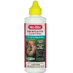Durvet No-Bite™ Ear Mite & Tick Control Solution For Dogs & Cats (4 oz)