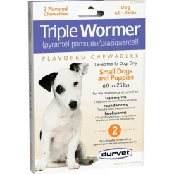 Durvet Triple Wormer For Puppies/Small Dogs