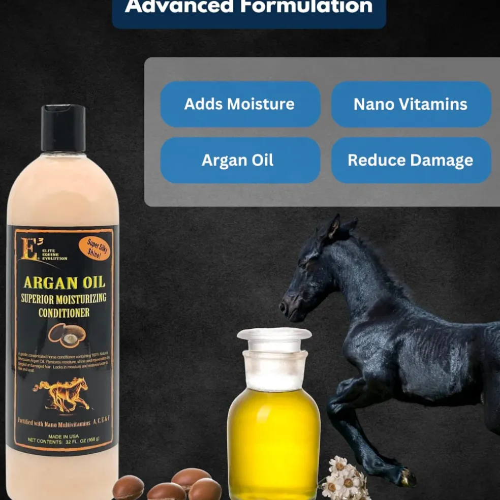 E3 Argan Oil Strengthening & Moisturizing Conditioner (32 oz)