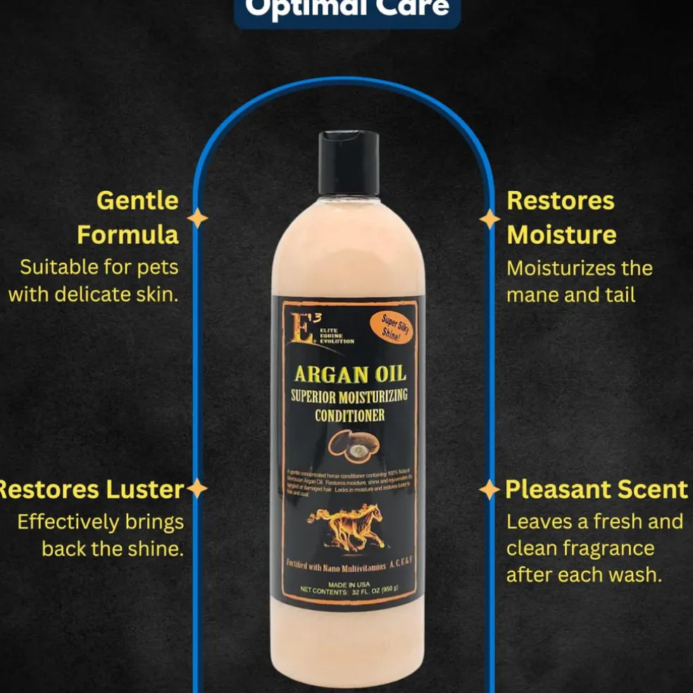 E3 Argan Oil Strengthening & Moisturizing Conditioner (32 oz)