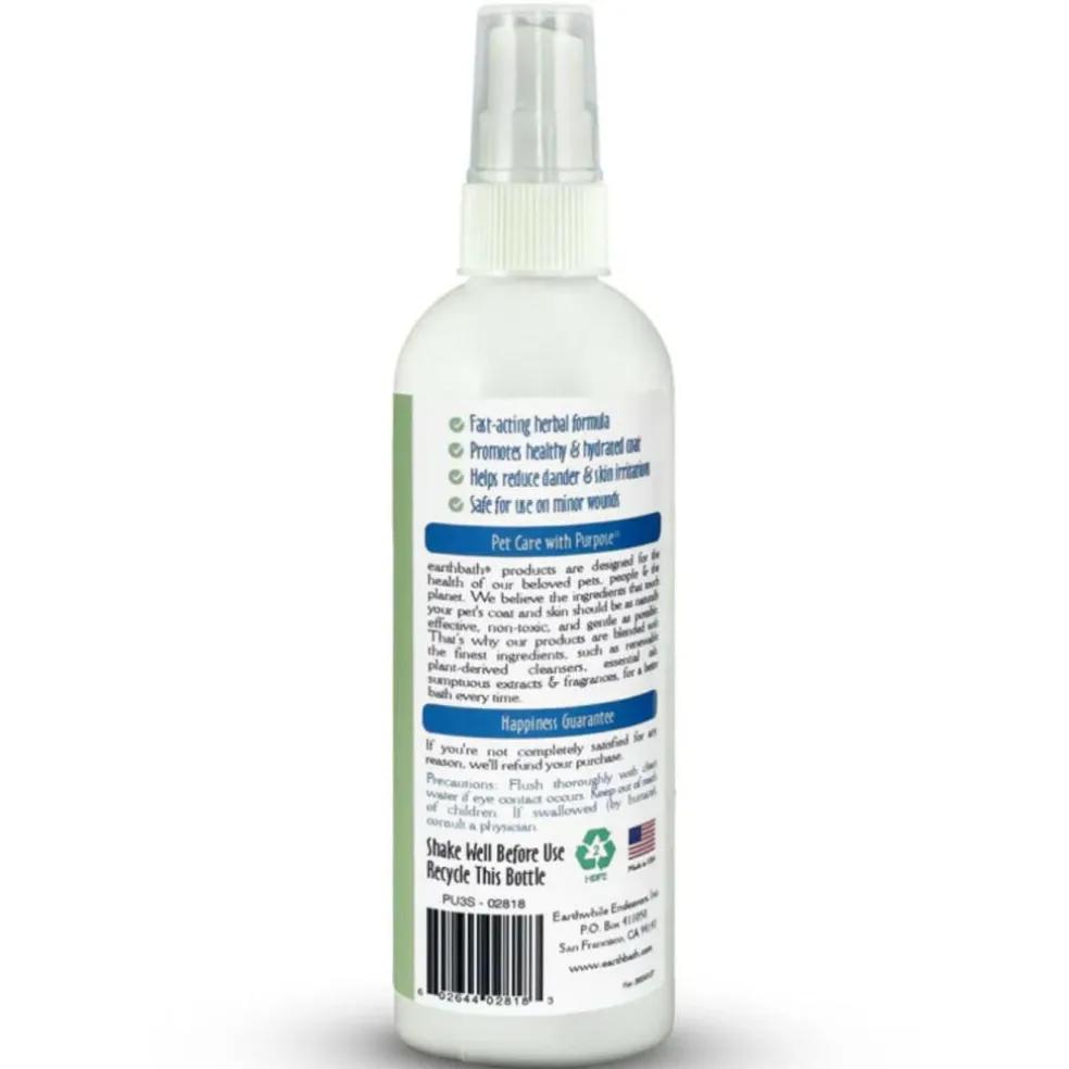 Earthbath Hypoallergenic Shea Butter Spray for Dogs & Cats (8 oz)