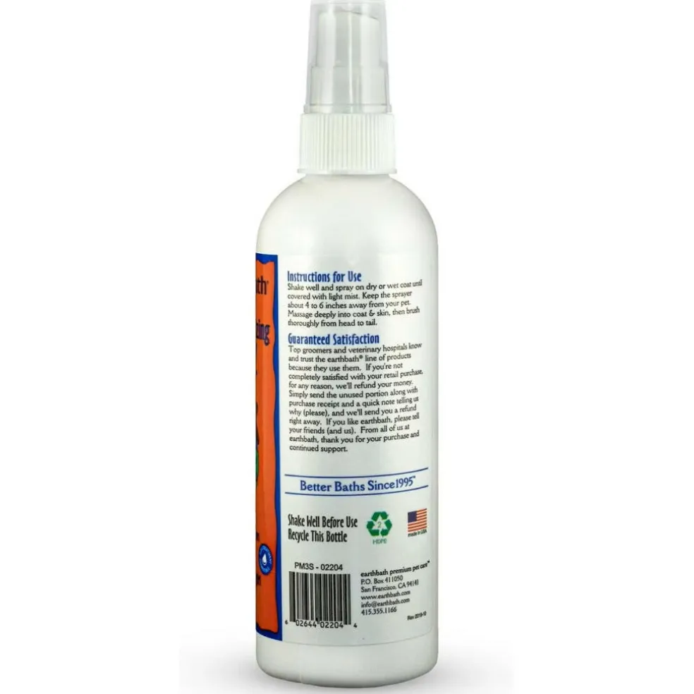 Earthbath 3-in-1 Deodorizing Mango Tango Spritz for Dogs (8 oz)