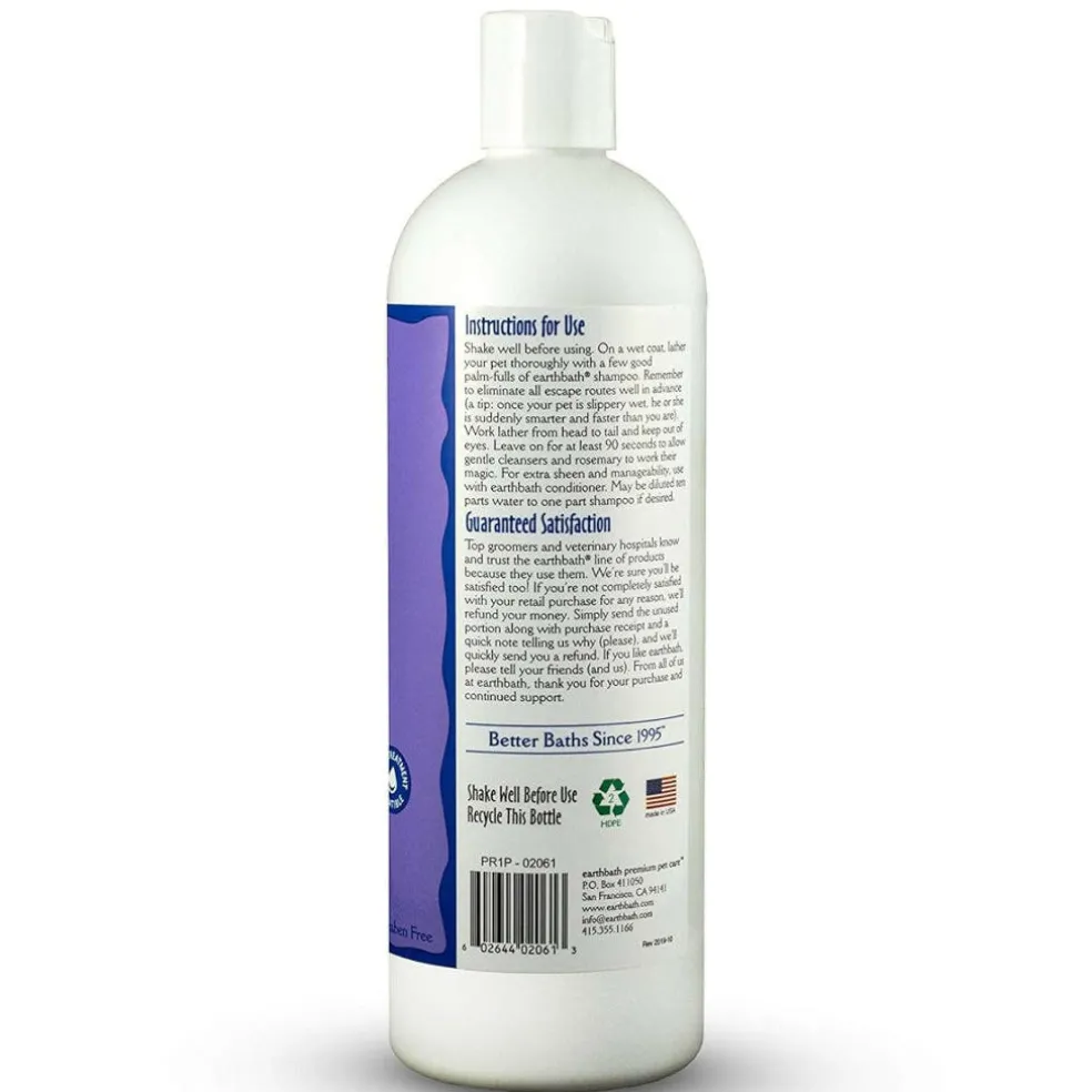Earthbath Mediterranean Magic Deodorizing Shampoo for Dogs & Cats (16 oz)