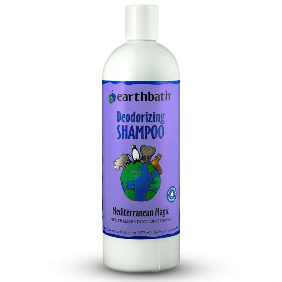 Earthbath Mediterranean Magic Deodorizing Shampoo for Dogs & Cats (16 oz)
