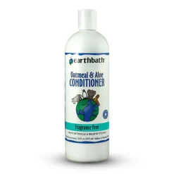 Earthbath Oatmeal & Aloe Fragrance-Free Conditioner for Dogs & Cats (16 oz)