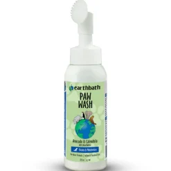 Earthbath Paw Wash with Scrubber Brush for Dogs & Cats (8 oz)