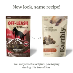 Earthly Off Leash Mini Trainers Tender Duck Recipe Dog Treats (5 oz)